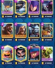 ROYALE LEVEL40 WITH 14MAXED CARD