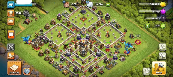 COC TOWN HALL 11 | LEVEL115 | KB39 AQ40 GW17