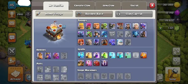 COC TOWN HALL 11 | LEVEL115 | KB39 AQ40 GW17 - Image 2